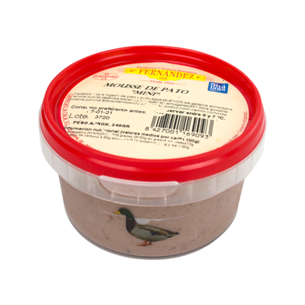 Mousse de Pato Fernández 240 gr.