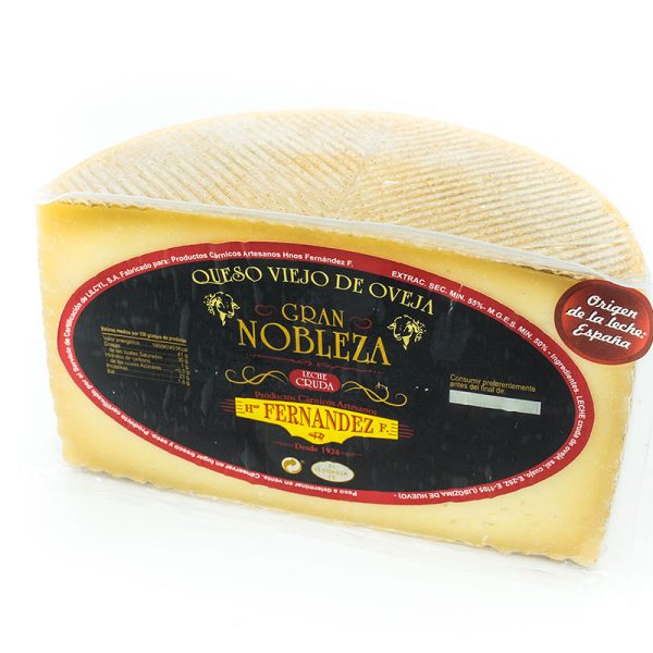 Queso Viejo de Oveja Gran Nobleza Fernandez 1/2 Kg.